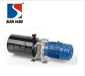 移動式登車橋動力單元安裝方法